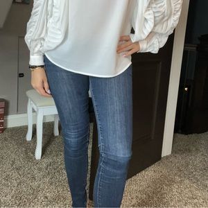 Womens Diesel jeans size w 26 super slim skinny low waist blue